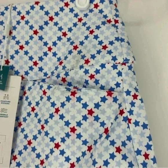 LADY HAGEN SKORT WOMENS S 17” MULTI PLAID TUMMY CONTROL TENNIS GOLF ACTIVE NWT - Picture 8 of 15